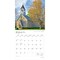 Hoosier State | Indiana Places | 2026 12 x 24 Inch (Hanging) Monthly Square Wall Calendar | Plastic-Free